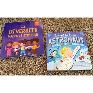 Kane Miller Publishing-Diversity Makes Us Stronger & I Want to An Astronaut